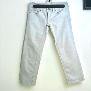 Cropped AEO Light Wash Distressed Women’s Bottom 24 Tapered VGUC Boho